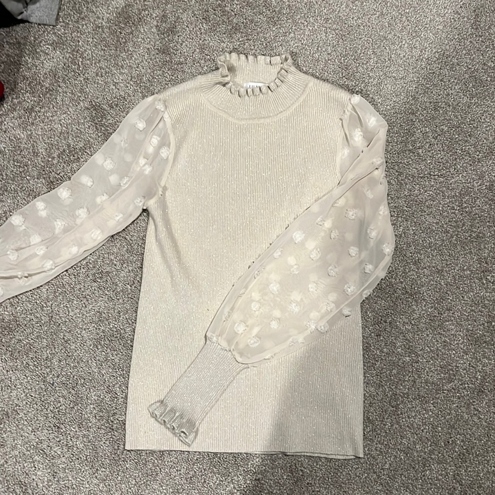Shear sweater
